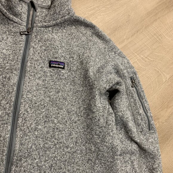 Patagonia Better Sweater Fleece Jacket Women's Medium M Gray Full Zip Outdoor - Picture 2 of 8